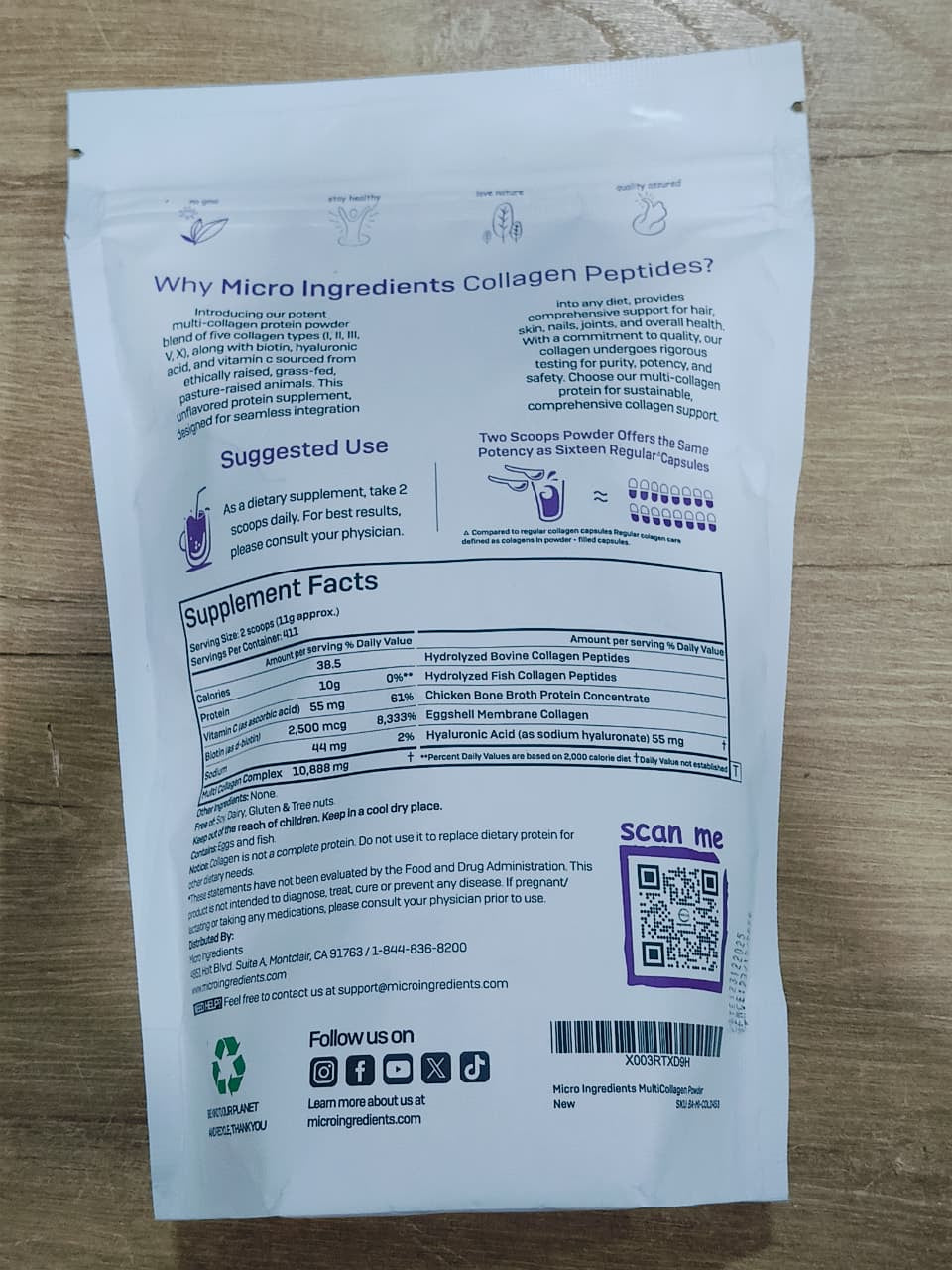 BOLSA MULTI COLLAGEN PEPTIDES