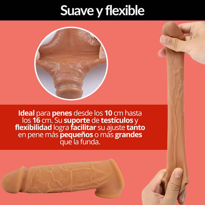 Funda Pene Realist Extensión 16CM FUN007