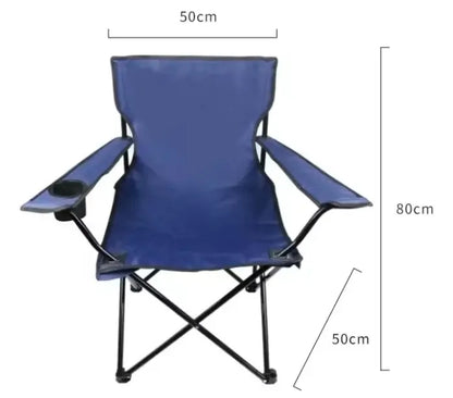 Silla Camping plegable con Portavaso