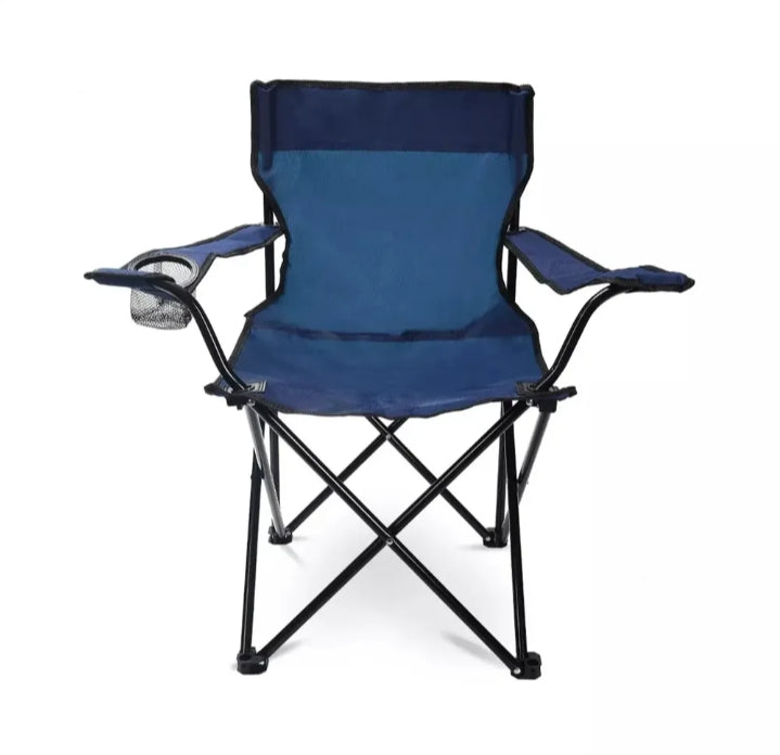 Silla Camping plegable con Portavaso