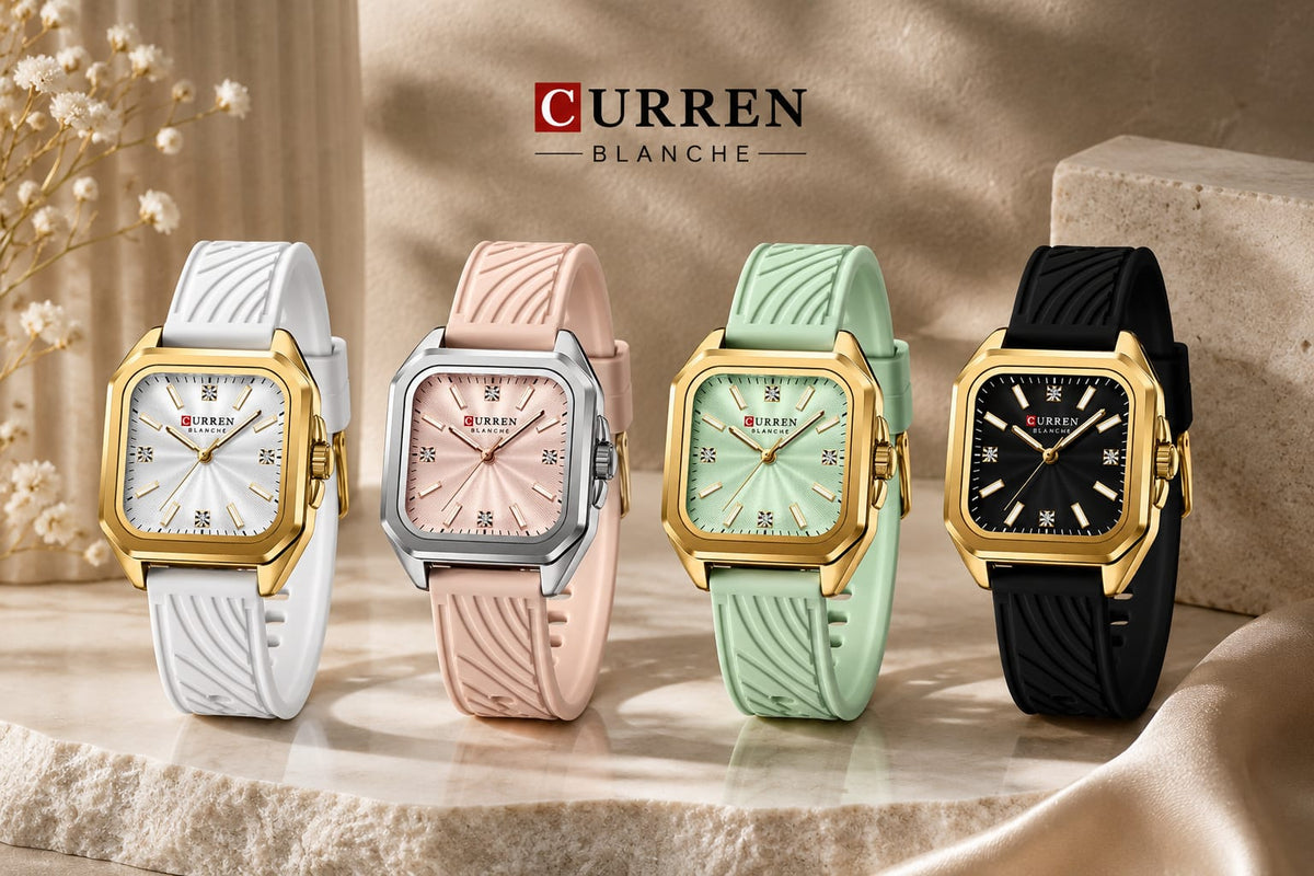 Reloj Curren 9113 Silicona Dama