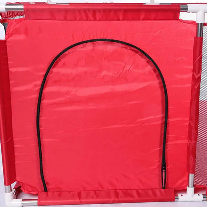 Corral Cuadrado Con Cesta Y Pelotas