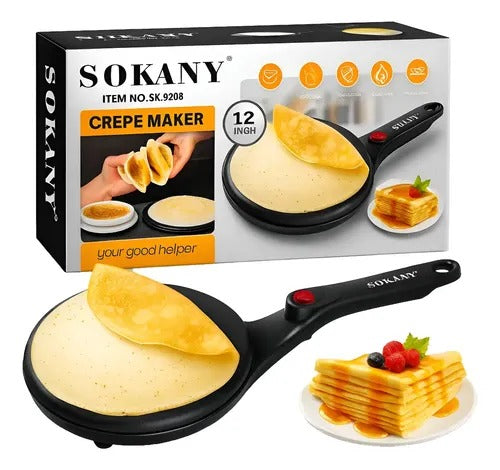 Crepera Eléctrica Sokany SK-9208 12 Pulgadas