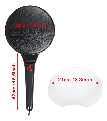 Crepera Eléctrica Sokany SK-9208 12 Pulgadas