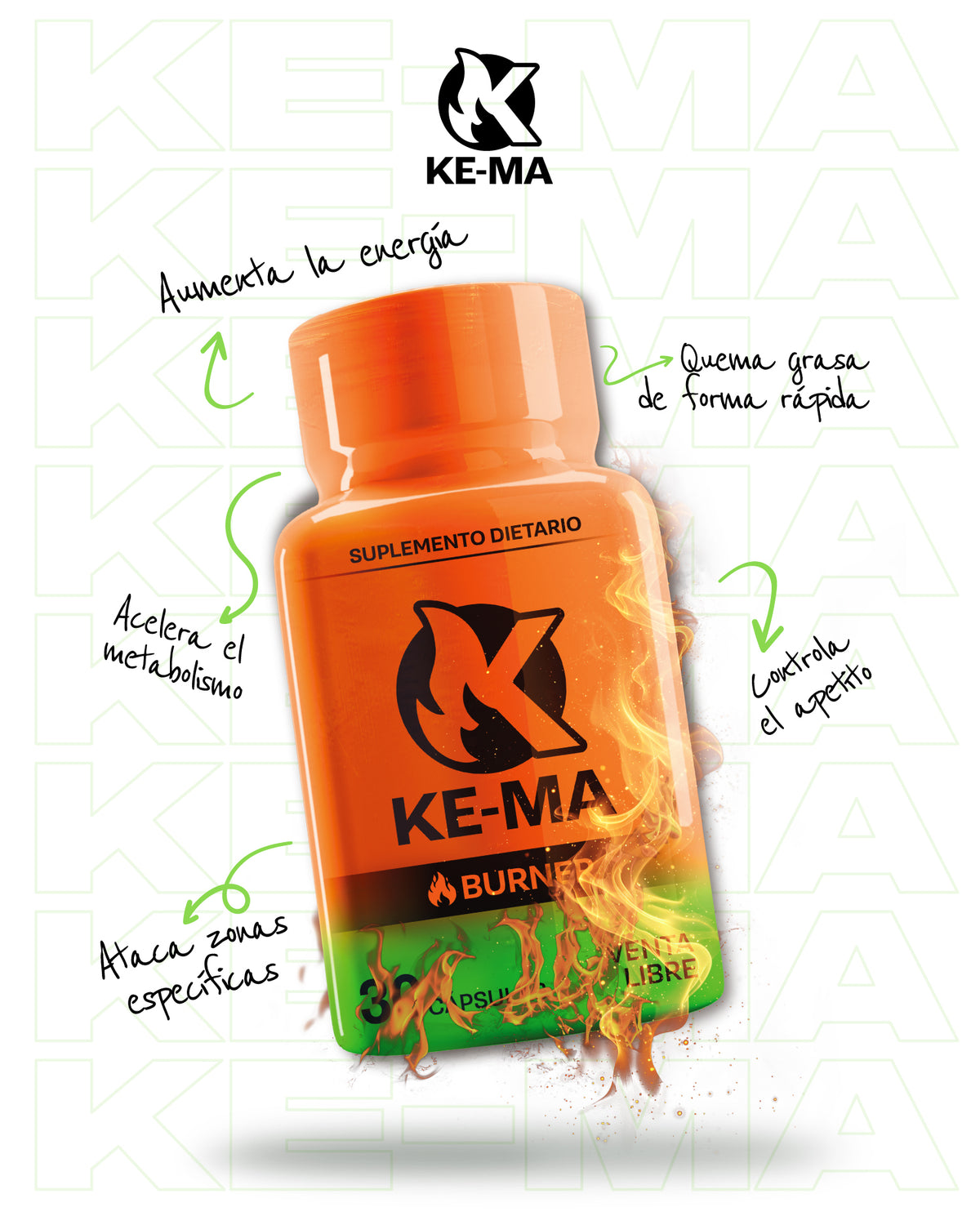 COMBO KE-MA (CAPSULAS + DRENADOR)