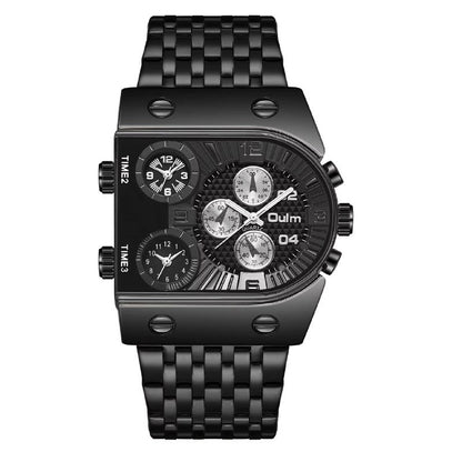 RELOJ OULM 9315  3 ZONAS HORARIAS SIMULT