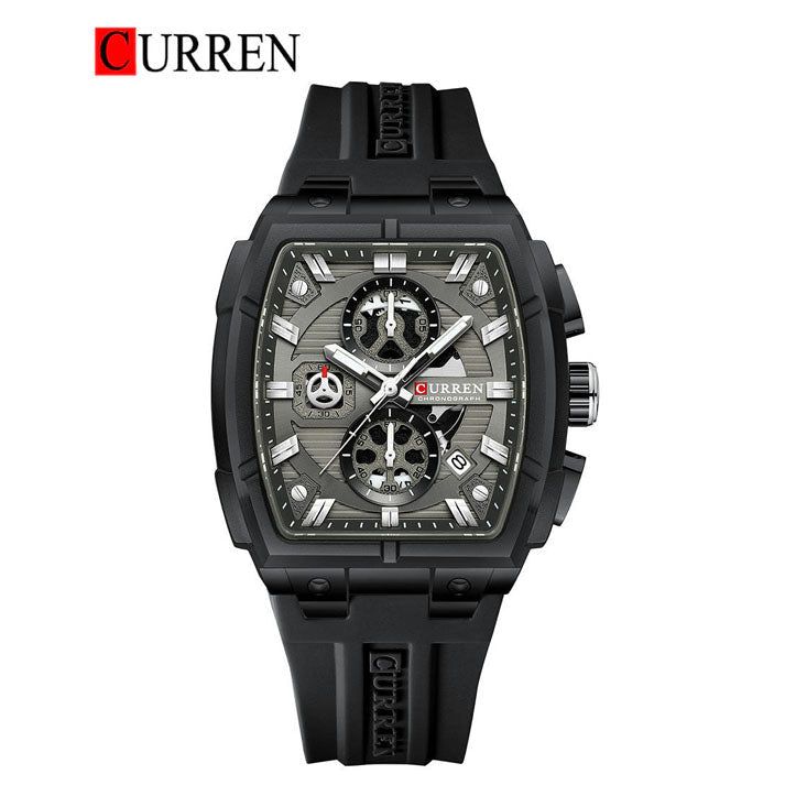 Reloj Curren 8488  Pulso Silicona Hombre