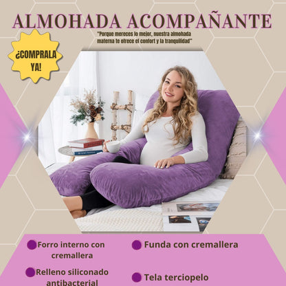 ALMOHADA MATERNA PARA EMBARAZADAS.