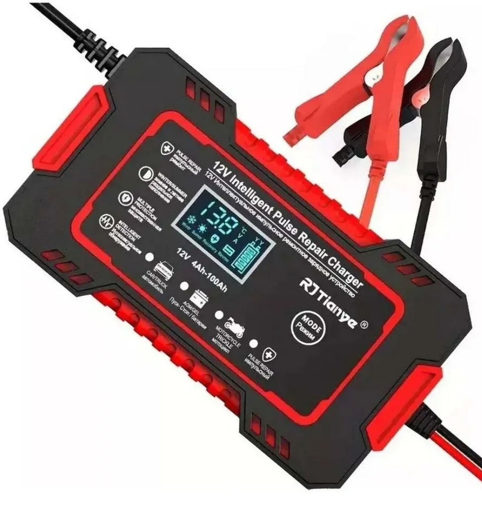 CARGADOR INTELIGENTE DE BATERÍAS 12V