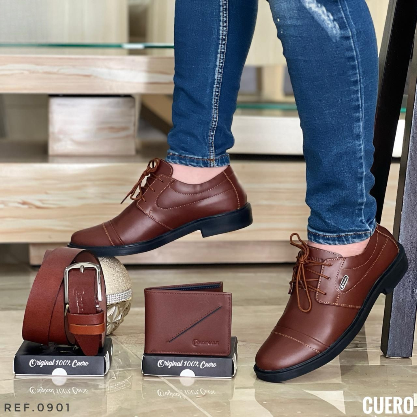 TRIO CLASICO ELEGANTE CABALLERO
