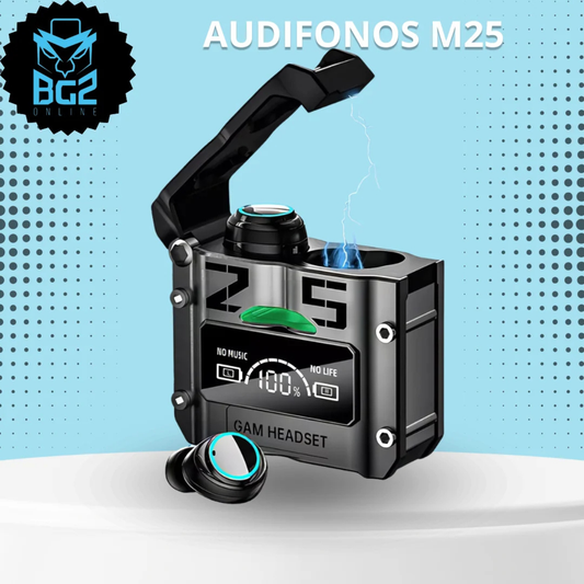Audífonos Inalámbricos True Wireless con Estuche de Carga