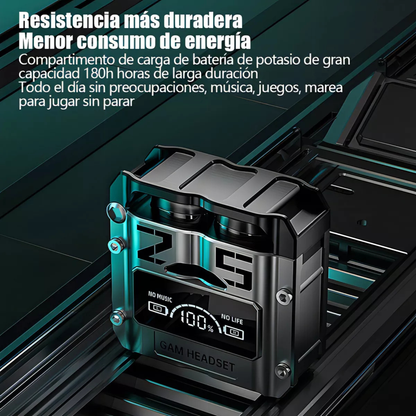 Audífonos Inalámbricos True Wireless con Estuche de Carga
