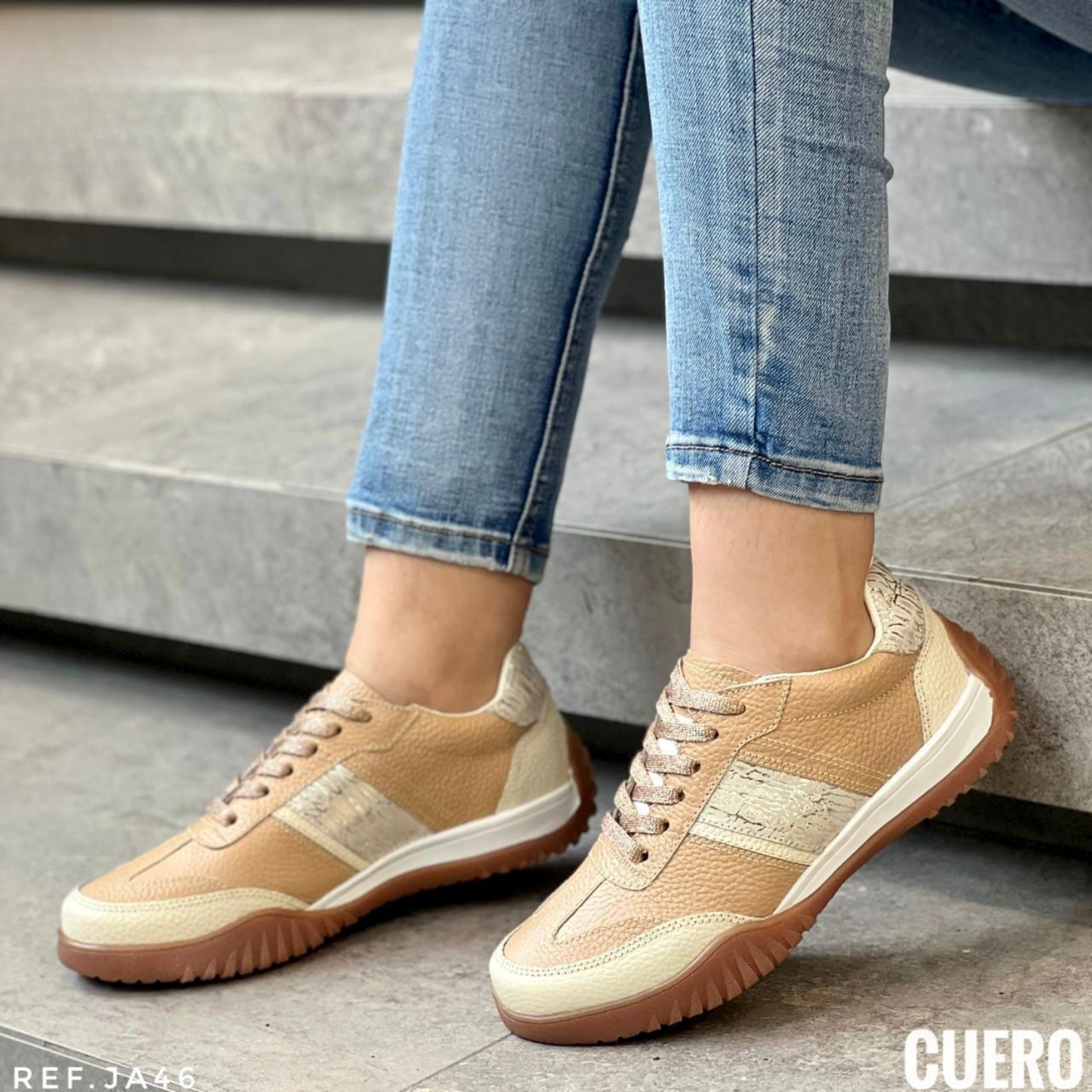 BOLICHERO REF.JA 46 DAMA 100% CUERO