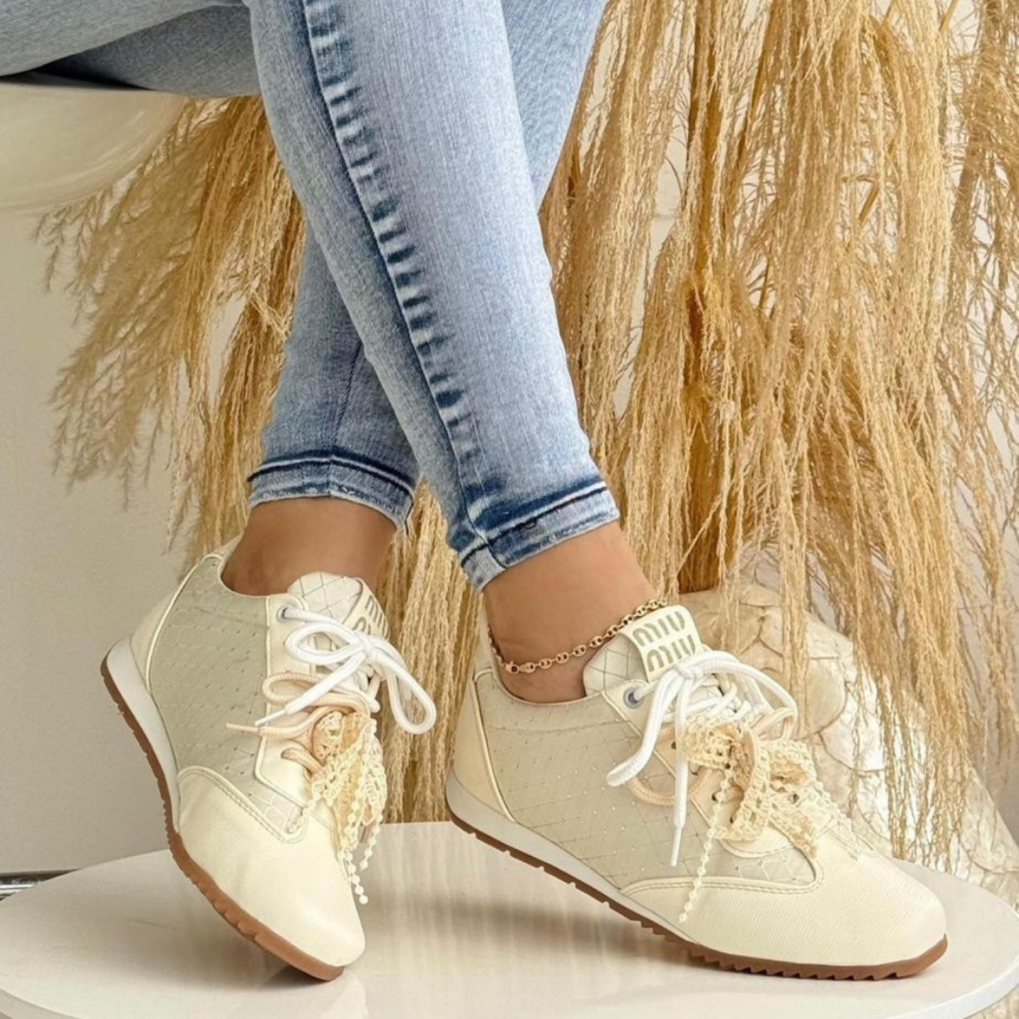 TENNIS MIUMIU PEARL