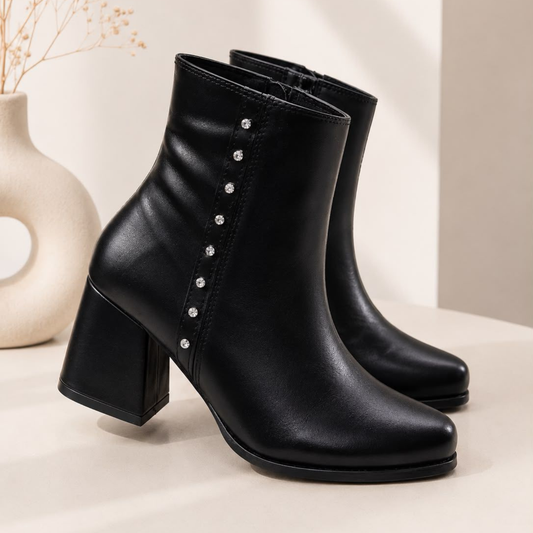 BOTIN TACON ANCHO DAMA