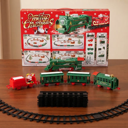 TREN NAVIDEÑO CON HUMO, LUCES, SONIDO