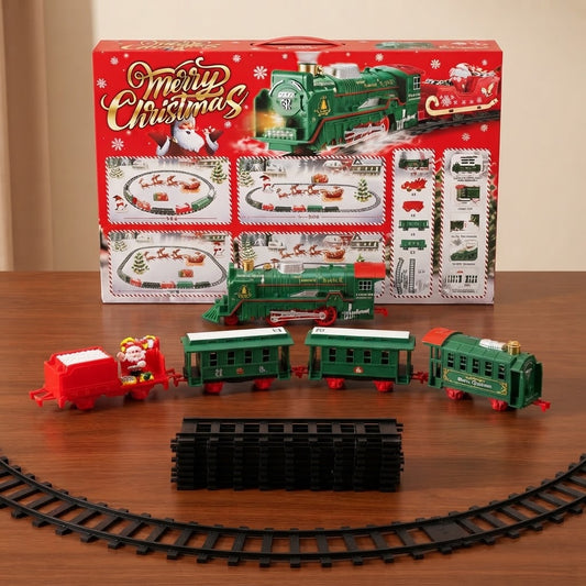 TREN NAVIDEÑO CON HUMO, LUCES, SONIDO