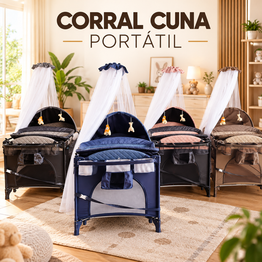 CUNA CORRAL CON TOLDILLO