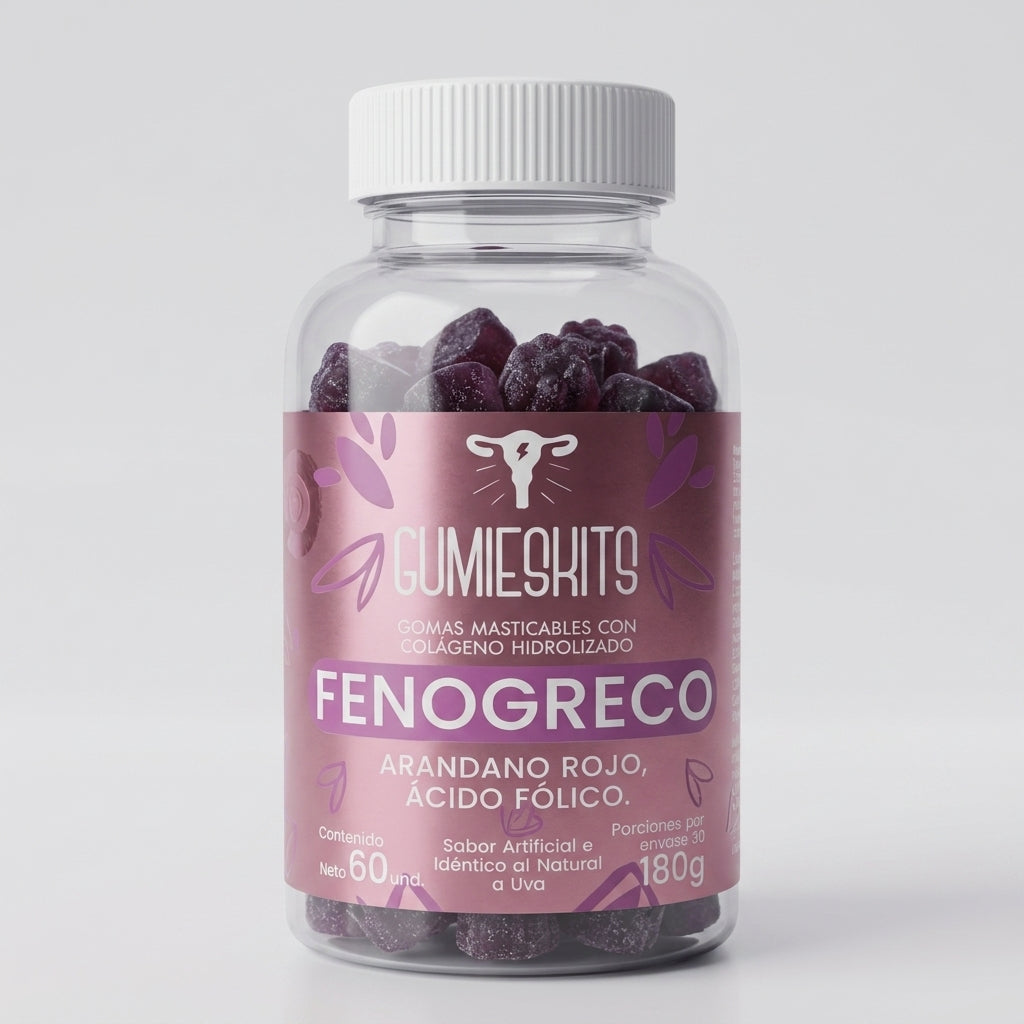 Gomitas de Colágeno Hidrolizado con Fenogreco