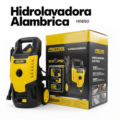 HIDROLAVADORA ELECTRICA 1400W 1650 PSI
