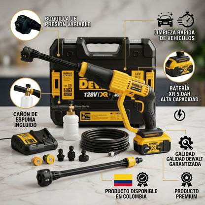 Hidrolavadora Dewalt 128V Alta presion