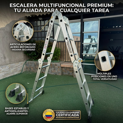 Escalera Multiposición 4.7 m - 16 Pasos