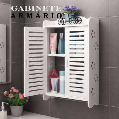 NICHO DE PARED 3 NIVELES CON PUERTA