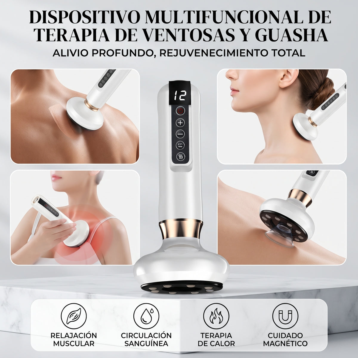 MASAJEADOR CELULITIS REDUTOR VENTOSA PRO