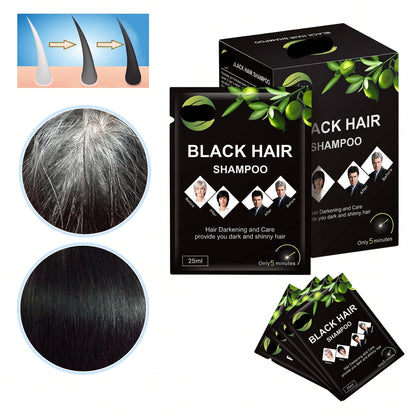 Shampoo Tinte Negro Black Hair