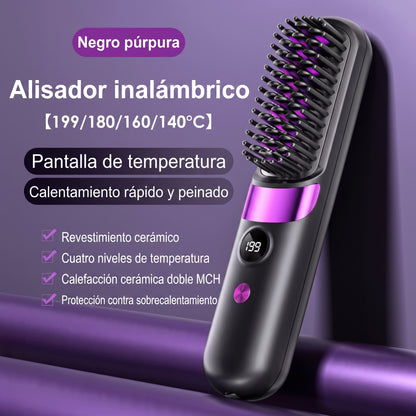 Cepillo Alisador Inalambrico
