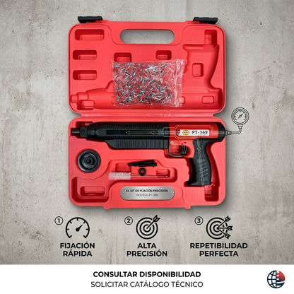 Pistola de Fijación Directa Profesional PT-369 🔨