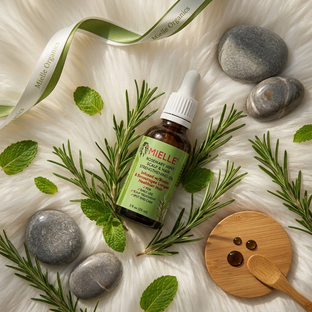 Aceite Capilar de Romero y Menta - Mielle Set x2