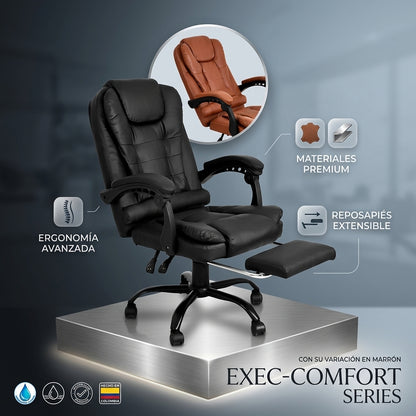 Silla Gamer Ergonómica Houzer con Respaldo Reclinable