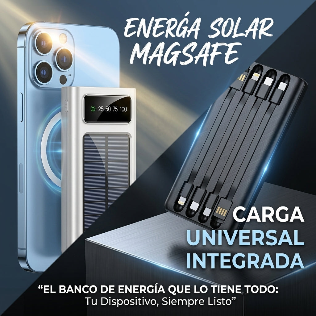 Power Bank Solar 25.000mah Todo Terreno