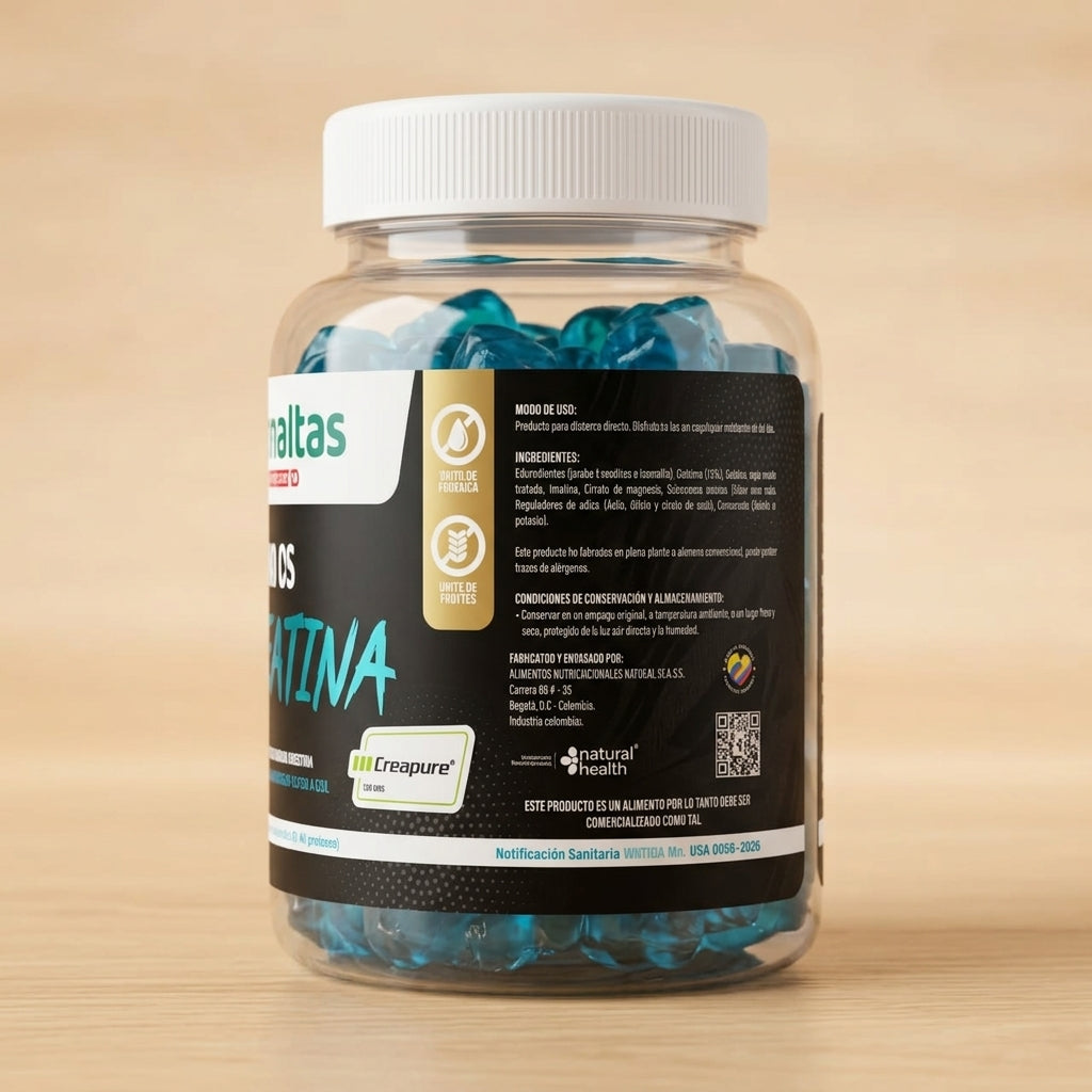 CREATINA CONCENTRADA GOMAS INVIMA