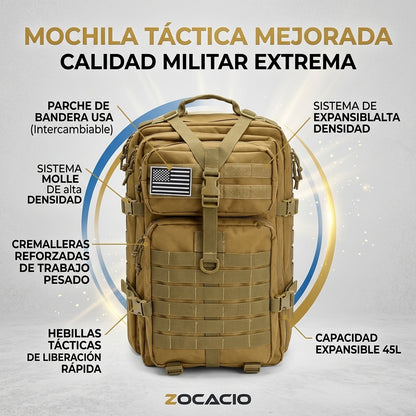 Mochila Militar Táctica 50 Litros