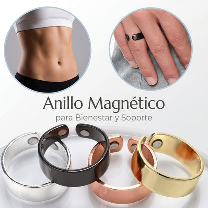 Anillo Magnético Ajustable Unisex – Diseño Moderno y Elegante