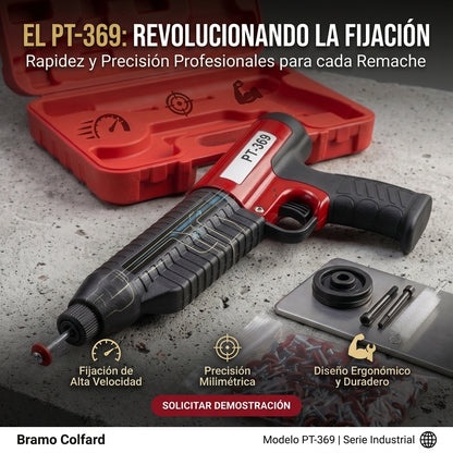 Pistola de Fijación Directa Profesional PT-369 🔨