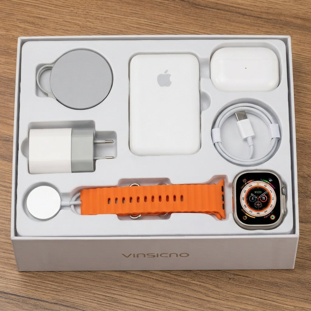COMBO ULTRA RELOJ+AUDIFONOS X8