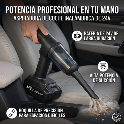 Aspiradora Inalámbrica Vertical CARRO