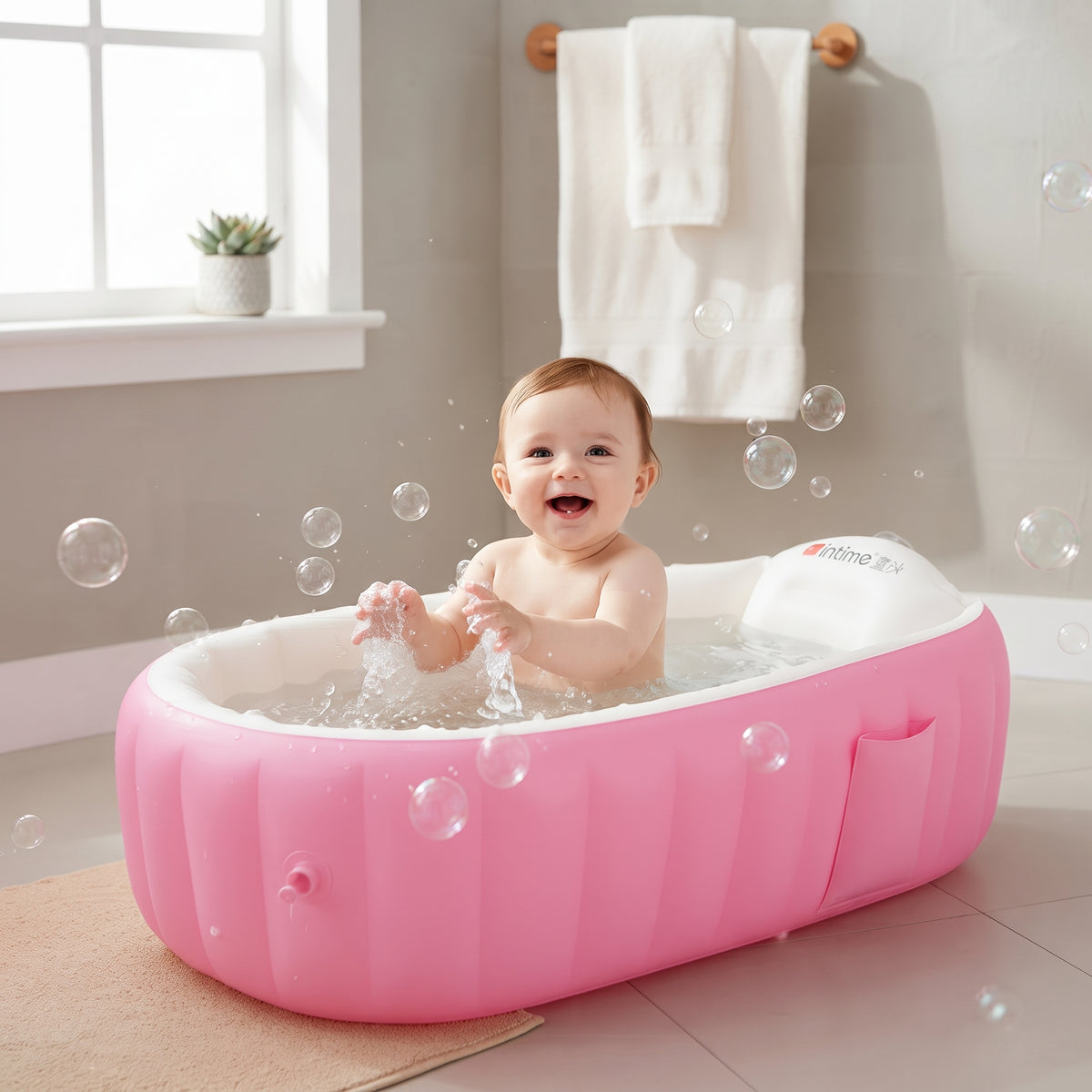 BAÑERA INFLABLE PARA BEBÉS