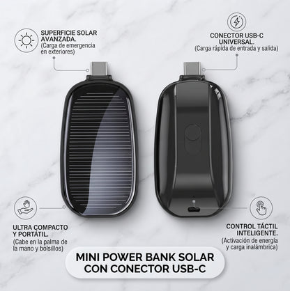 POWERBANCK SOLAR PORTATIL