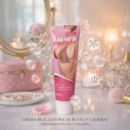 Crema Reafirmante para Busto y Cadera LuVora 80 g