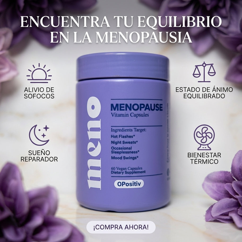 Suplemento en Cápsulas MENO con Ashwagandha