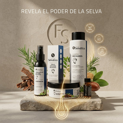 Kit Anticaída y Crecimiento Capilar para Hombre – 4 Productos