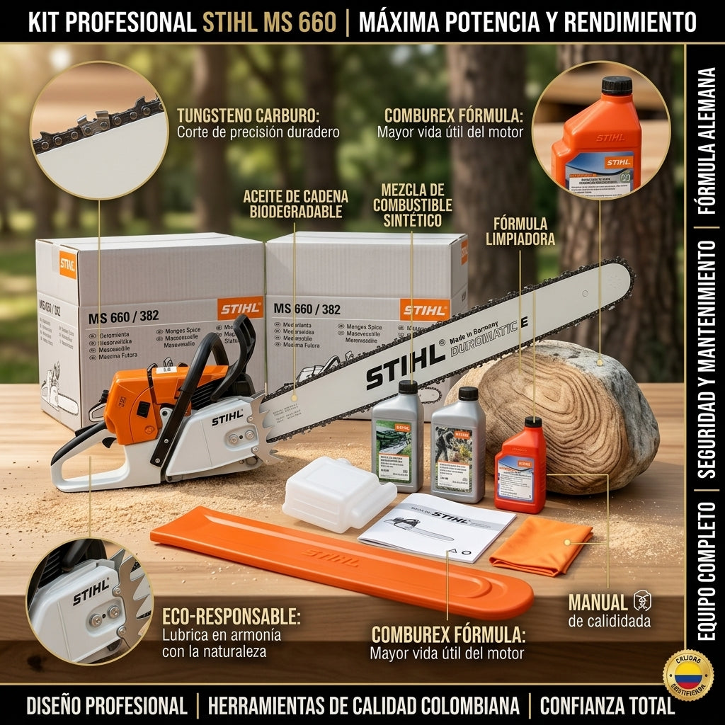 MOTOSIERRA STIHL MS660 MAGNUM
