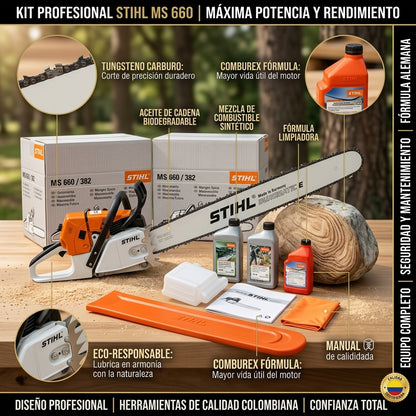 MOTOSIERRA STIHL MS660 MAGNUM