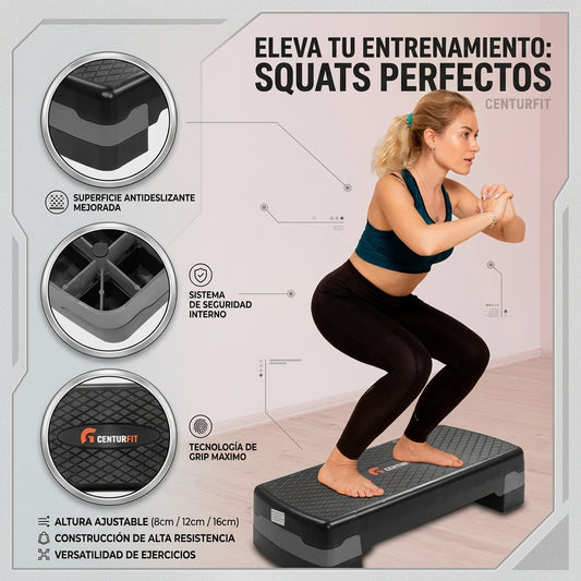 Step Banco Aerobics Fitness Crosfit 9.5