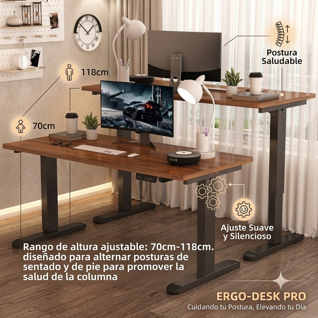 Estructura Eléctrica Ajustable de Altura – Estructura Ergonómica