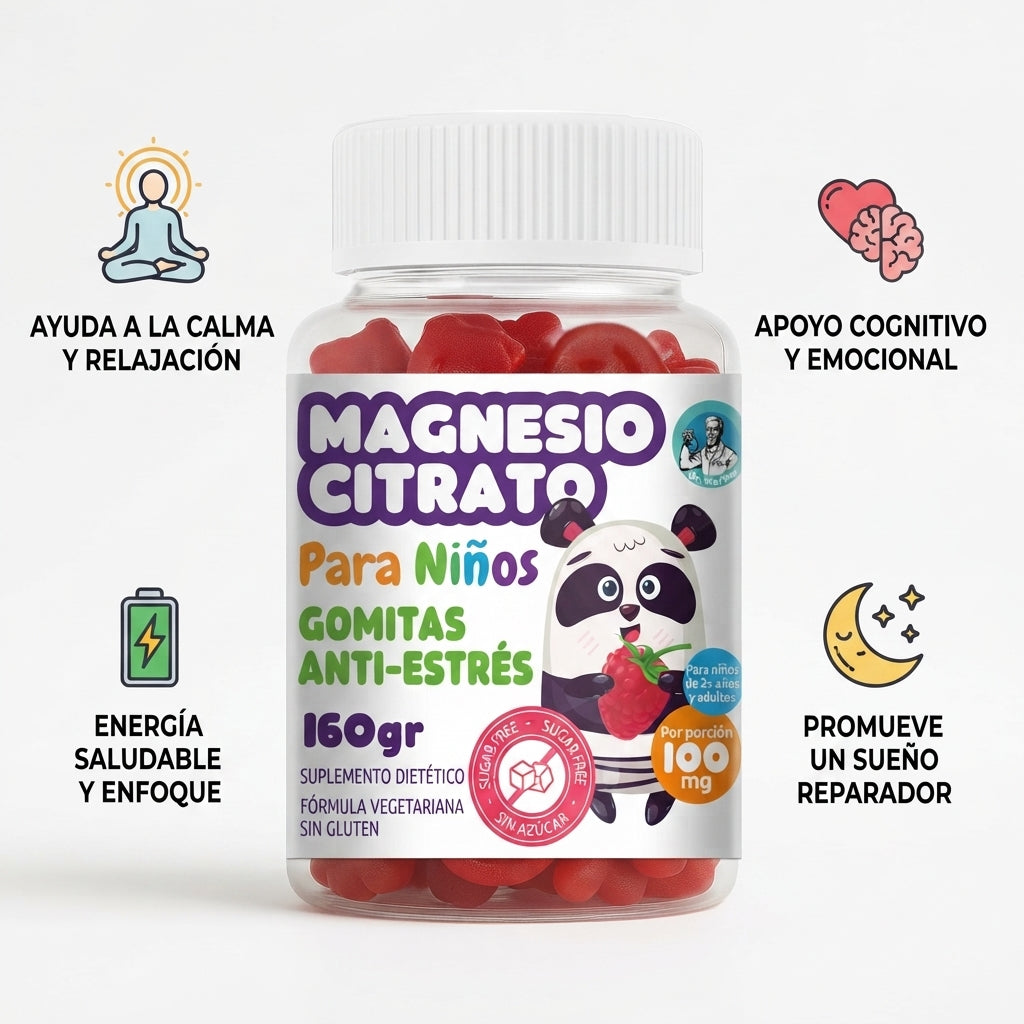 KIDS MAGNESIO ANTI ESTRES + OBSEQUIO